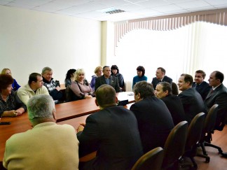 Рабочий визит делегации совета депутатов Рыбинского района