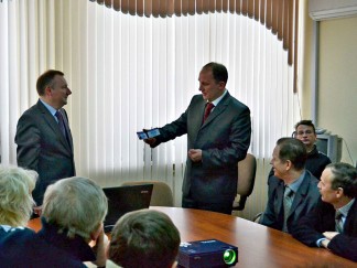 Рабочий визит делегации совета депутатов Рыбинского района